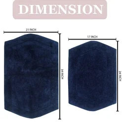Home Weavers Inc Waterford Quick Dry Bath Rug