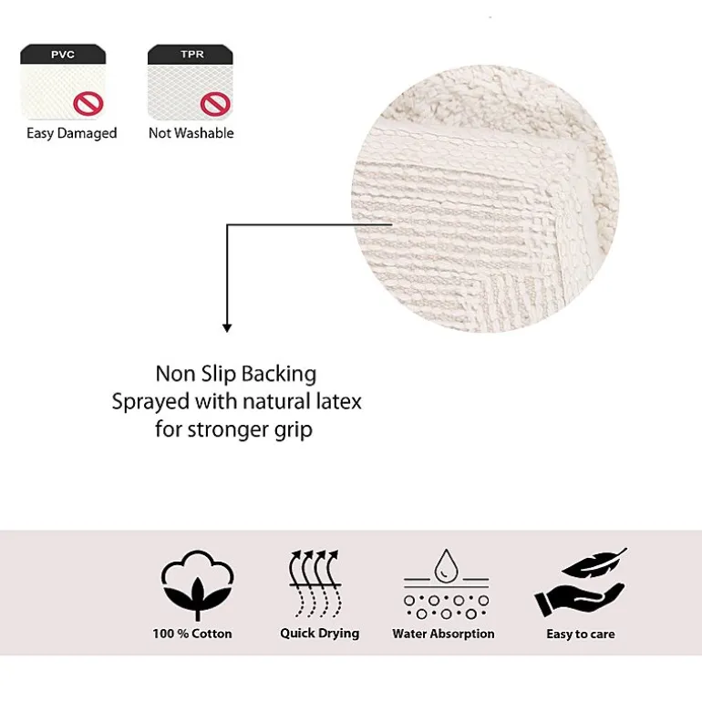 Home Weavers Inc Waterford Quick Dry Bath Rug