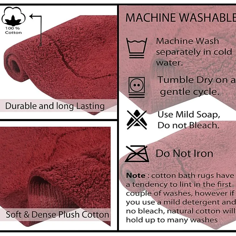 Home Weavers Inc Waterford Quick Dry Bath Rug