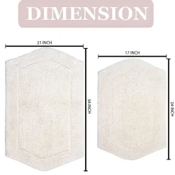 Home Weavers Inc Waterford Quick Dry Bath Rug