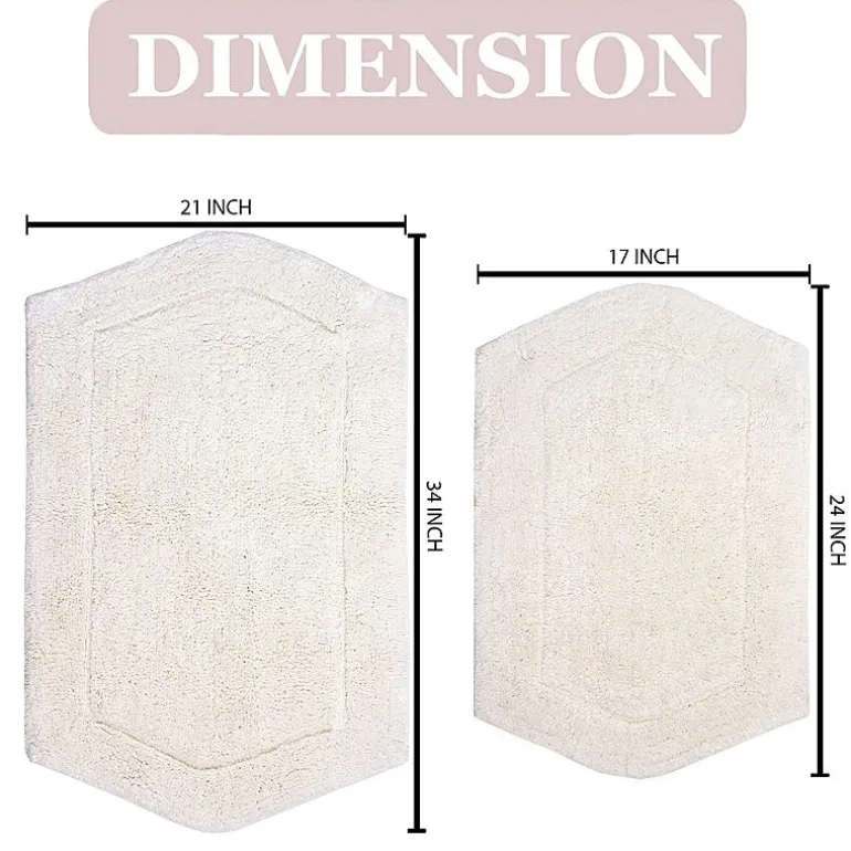 Home Weavers Inc Waterford Quick Dry Bath Rug