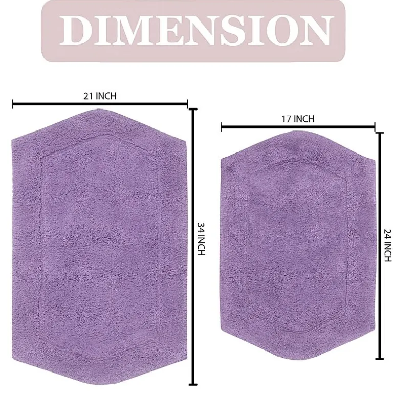 Home Weavers Inc Waterford Quick Dry Bath Rug