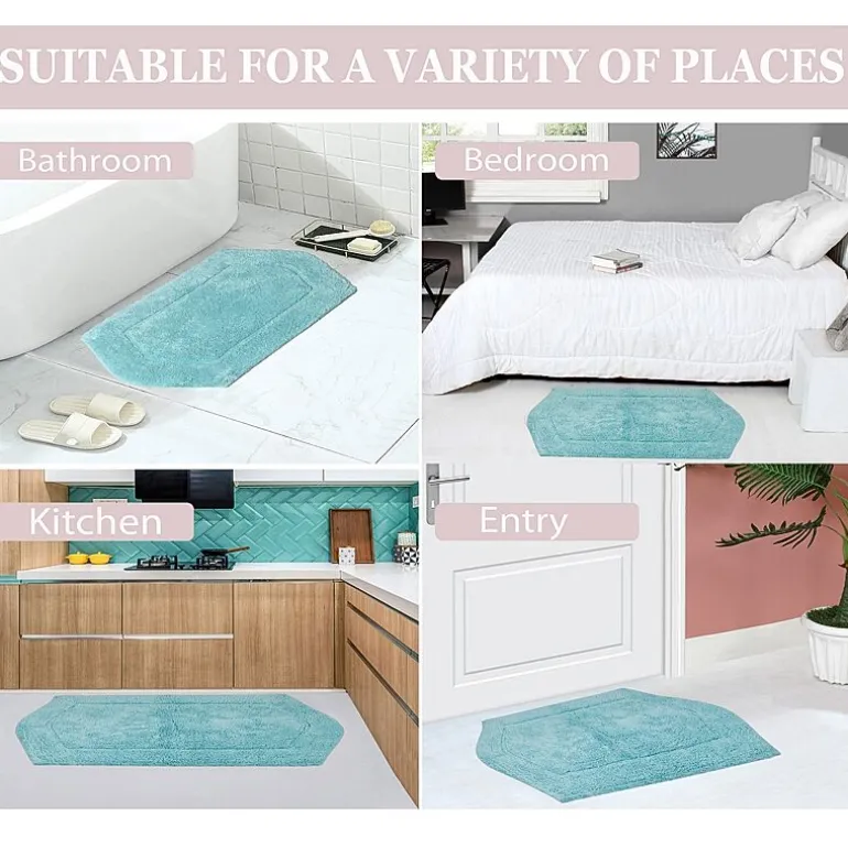 Home Weavers Inc Waterford Quick Dry Bath Rug