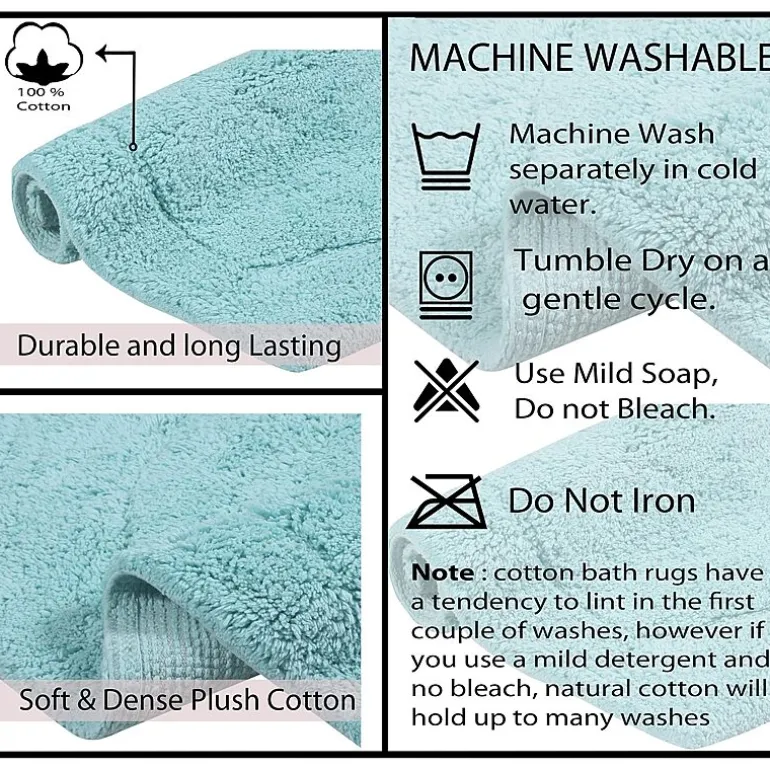 Home Weavers Inc Waterford Quick Dry Bath Rug