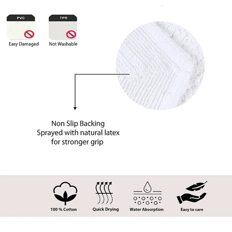 Home Weavers Inc Waterford Quick Dry Bath Rug