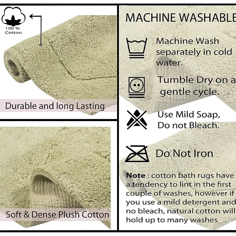 Home Weavers Inc Waterford Quick Dry Bath Rug