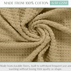 Home Weavers Inc Willow Collection 100% Cotton Zero Twist 12-pc. Quick Dry Washcloth