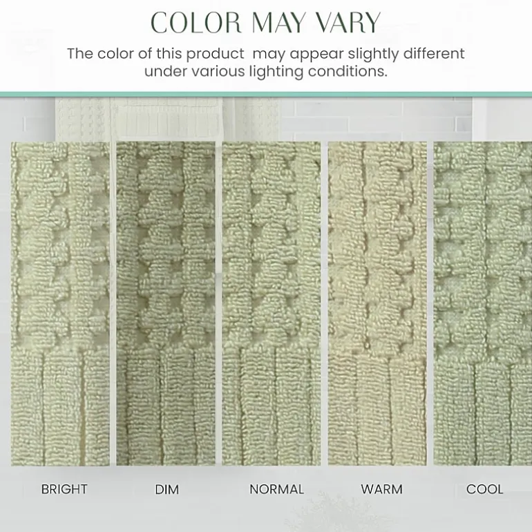 Home Weavers Inc Willow Collection 100% Cotton Zero Twist 12-pc. Quick Dry Washcloth