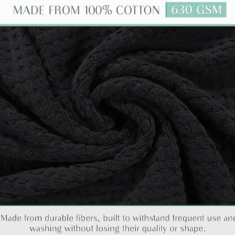 Home Weavers Inc Willow Collection 100% Cotton Zero Twist 12-pc. Quick Dry Washcloth