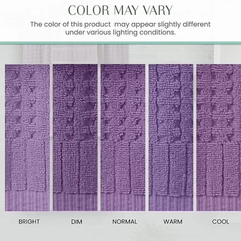Home Weavers Inc Willow Collection 100% Cotton Zero Twist 12-pc. Quick Dry Washcloth