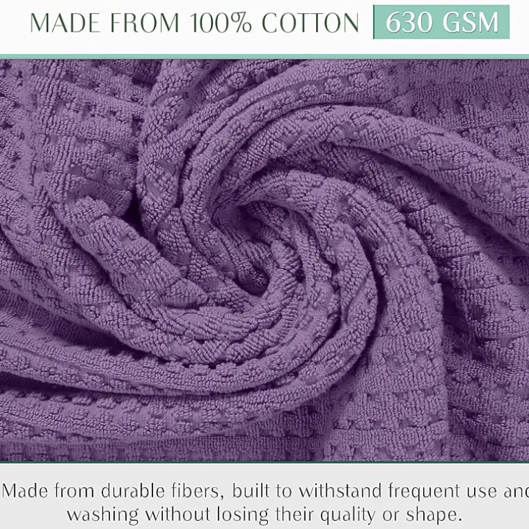 Home Weavers Inc Willow Collection 100% Cotton Zero Twist 12-pc. Quick Dry Washcloth
