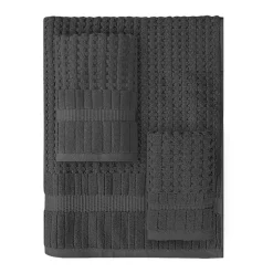 Home Weavers Inc Willow Collection 100% Cotton Zero Twist Super Absorbent 3-pc. Quick Dry Bath Towel Set