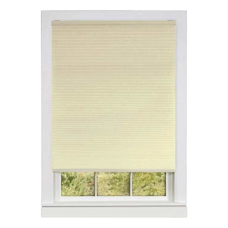 Honeycomb Cellular Pleated Cordless Light-Filtering Shade