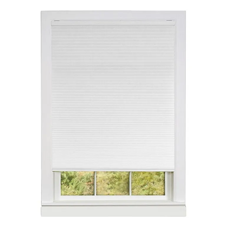 Honeycomb Cellular Pleated Cordless Light-Filtering Shade