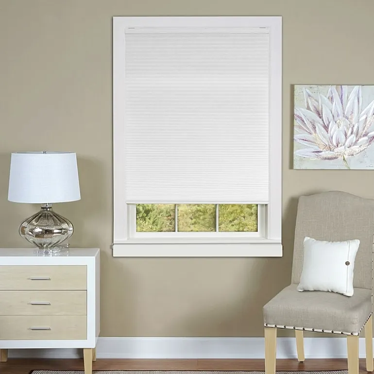 Honeycomb Cellular Pleated Cordless Light-Filtering Shade