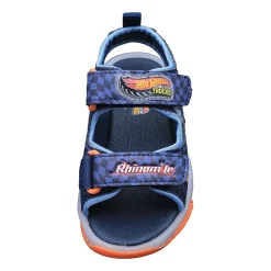 Hot Wheels Boys Hot Wheels Adjustable Strap Footbed Sandals