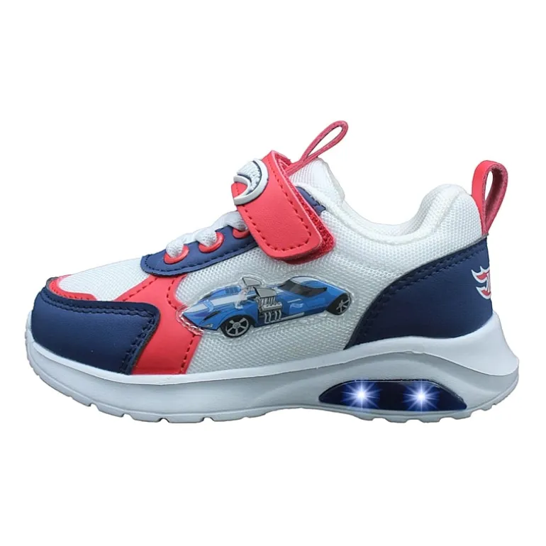 Hot Wheels Boys Light-Up Sneakers