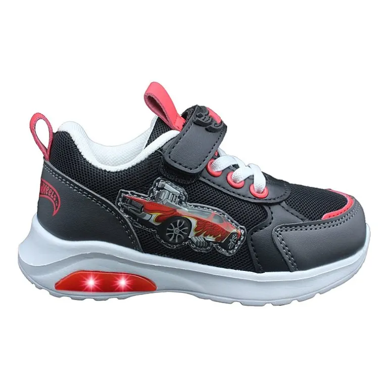 Hot Wheels Boys Light-Up Sneakers