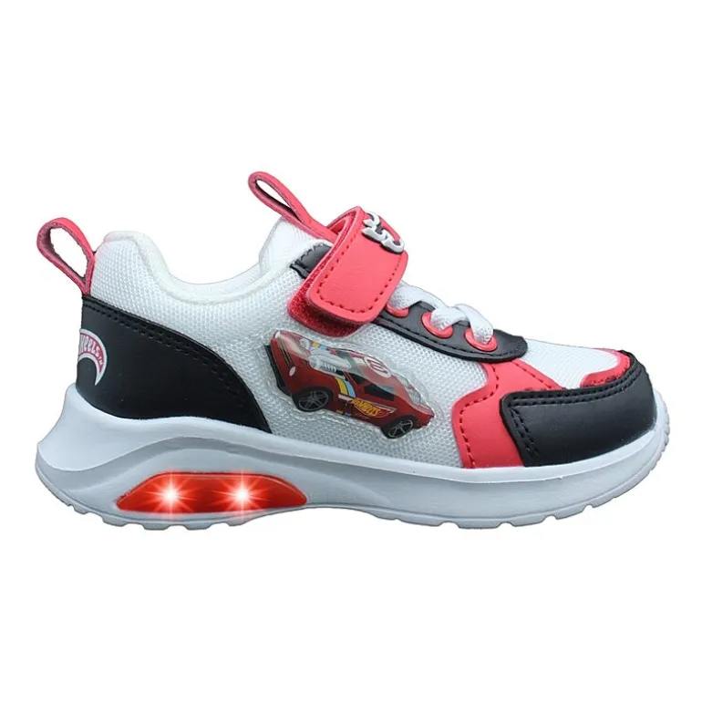 Hot Wheels Boys Light-Up Sneakers
