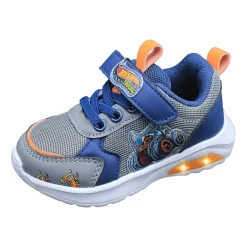 Hot Wheels Monster Trucks Toddler Boys' Light-Up 9 Toddler Boys Hot Wheels Sneakers