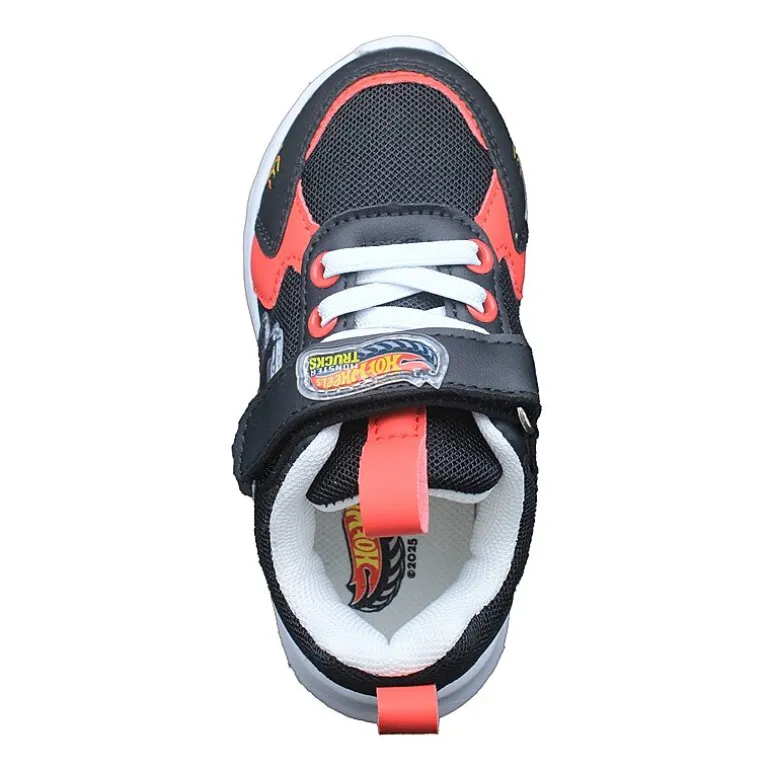 Hot Wheels Monster Trucks Toddler Boys' Light-Up 9 Toddler Boys Hot Wheels Sneakers