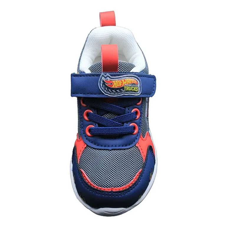 Hot Wheels Monster Trucks Toddler Boys' Light-Up 9 Toddler Boys Hot Wheels Sneakers