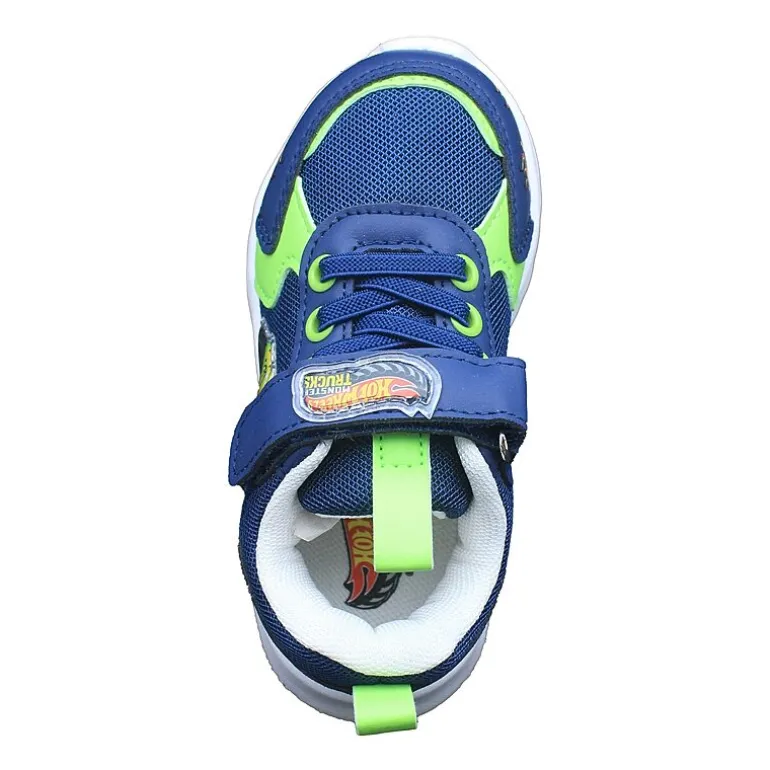 Hot Wheels Monster Trucks Toddler Boys' Light-Up 9 Toddler Boys Hot Wheels Sneakers