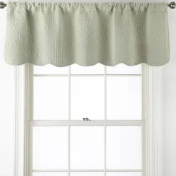 Hudson & Main Audrey Rod Pocket Scallop Valance