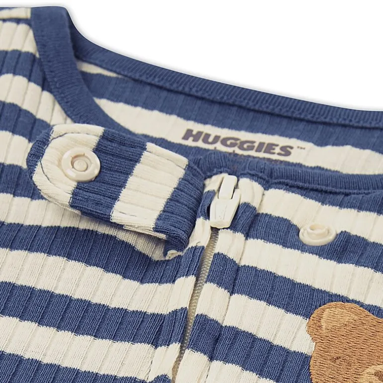 Huggies Baby Boys Striped Sleep and Play