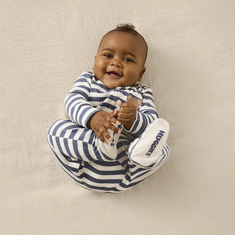 Huggies Baby Boys Striped Sleep and Play