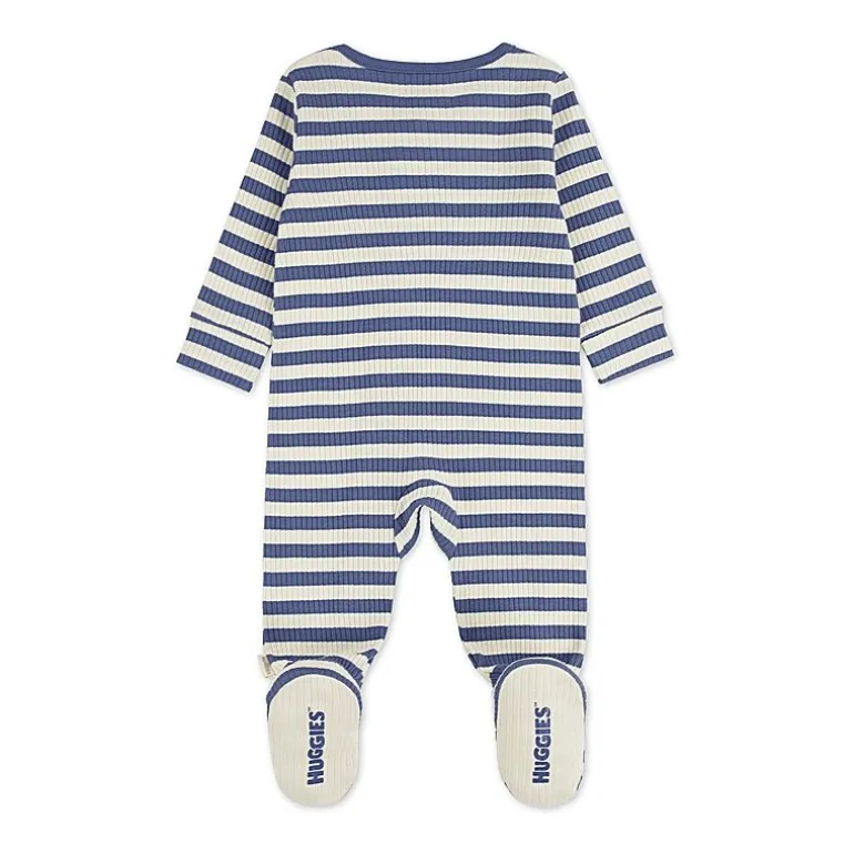 Huggies Baby Boys Striped Sleep and Play