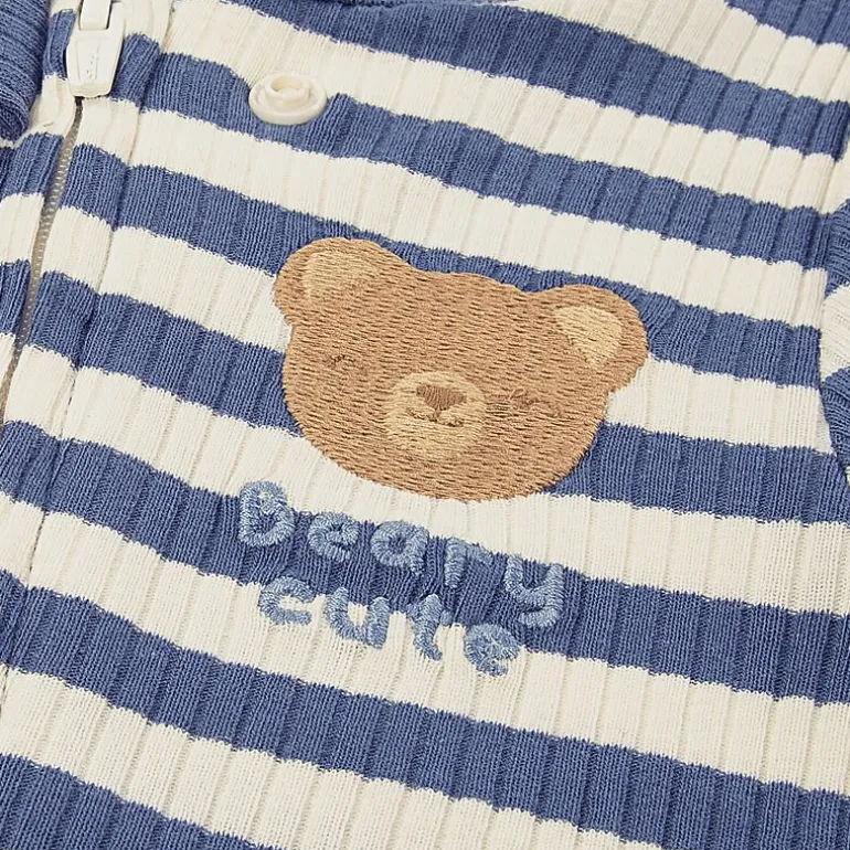 Huggies Baby Boys Striped Sleep and Play