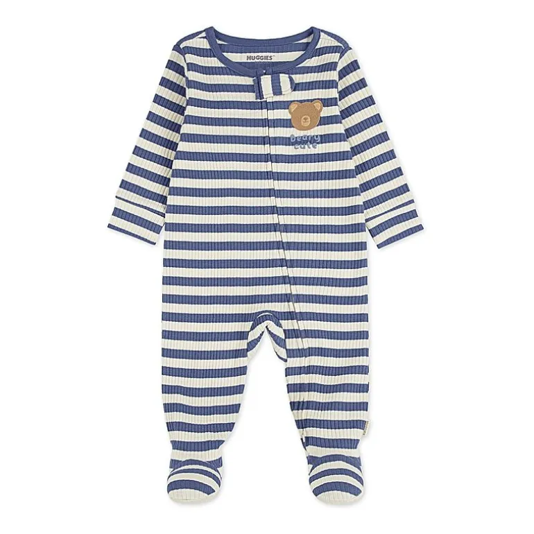 Huggies Baby Boys Striped Sleep and Play