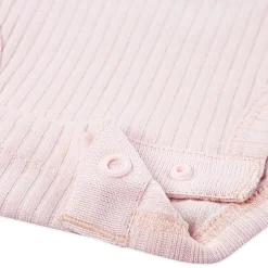 Huggies Baby Girls Crew Neck Long Sleeve Rib Knit 2-pc. Bodysuit