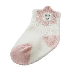 Huggies Baby Girls Multi-Pack 6 Pair Quarter Ankle Socks