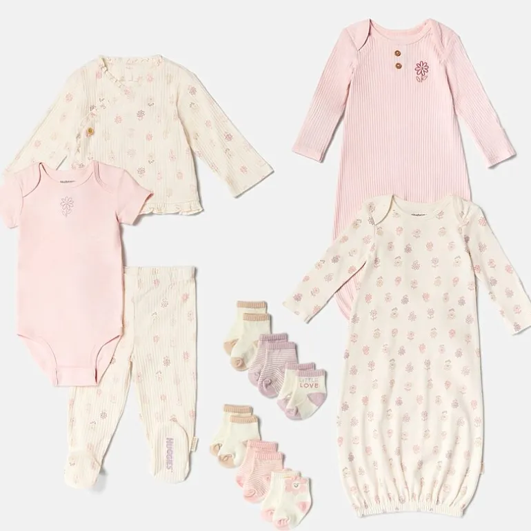 Huggies Baby Girls 3-pc. Pant Set