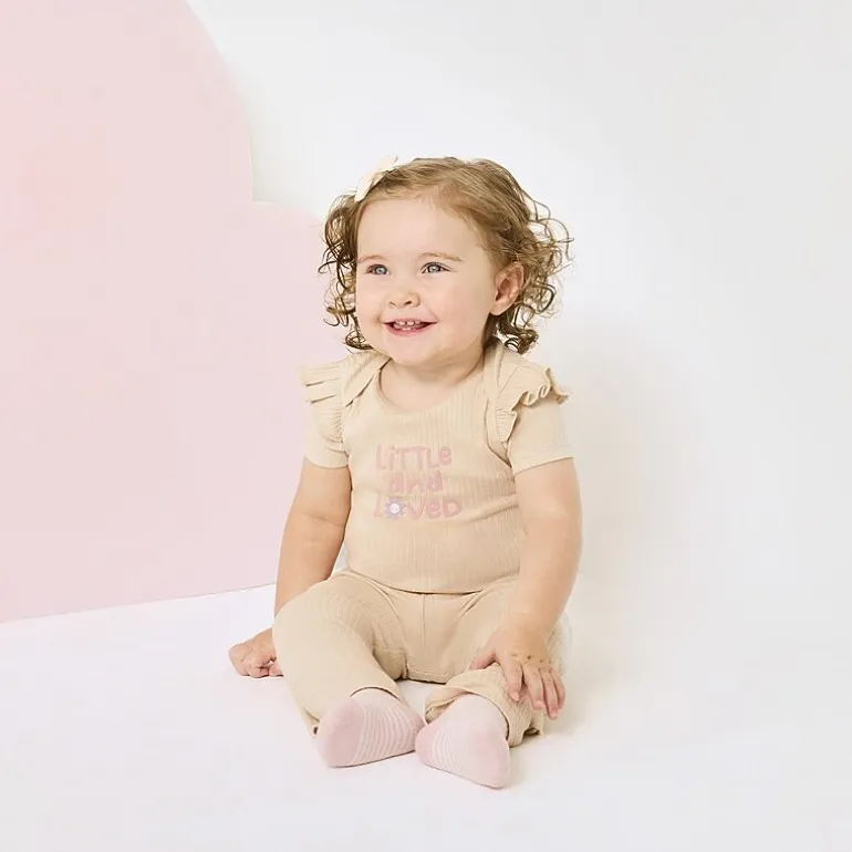 Huggies Baby Girls Straight Regular Fit Pull-On Pant