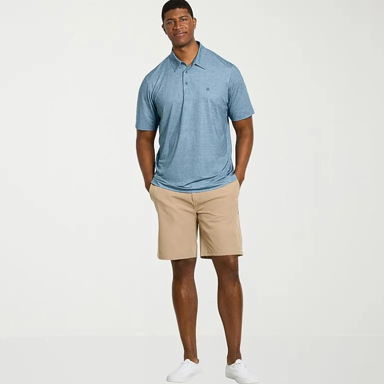 Hurley Big and Tall Mens Classic Fit Short Sleeve Polo Shirt