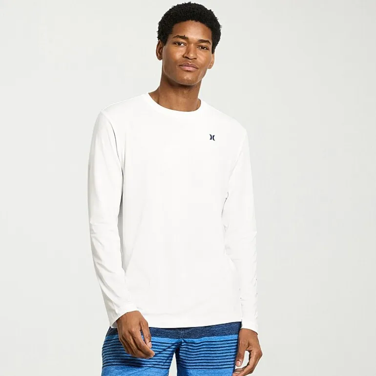 Hurley Mens Long Sleeve Swim Shirt