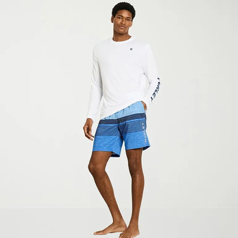 Hurley Mens Long Sleeve Swim Shirt
