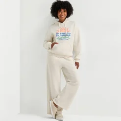 Hurley Womens Juniors Long Sleeve Fleece Hoodie