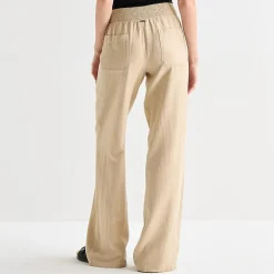 Hurley Womens Juniors Straight Low Rise Pull-On Pant