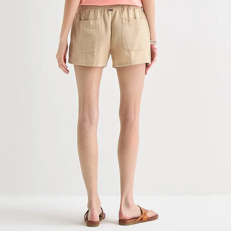 Hurley Womens Low Rise Juniors Pull-On Short