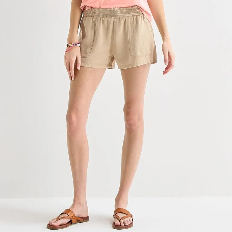 Hurley Womens Low Rise Juniors Pull-On Short