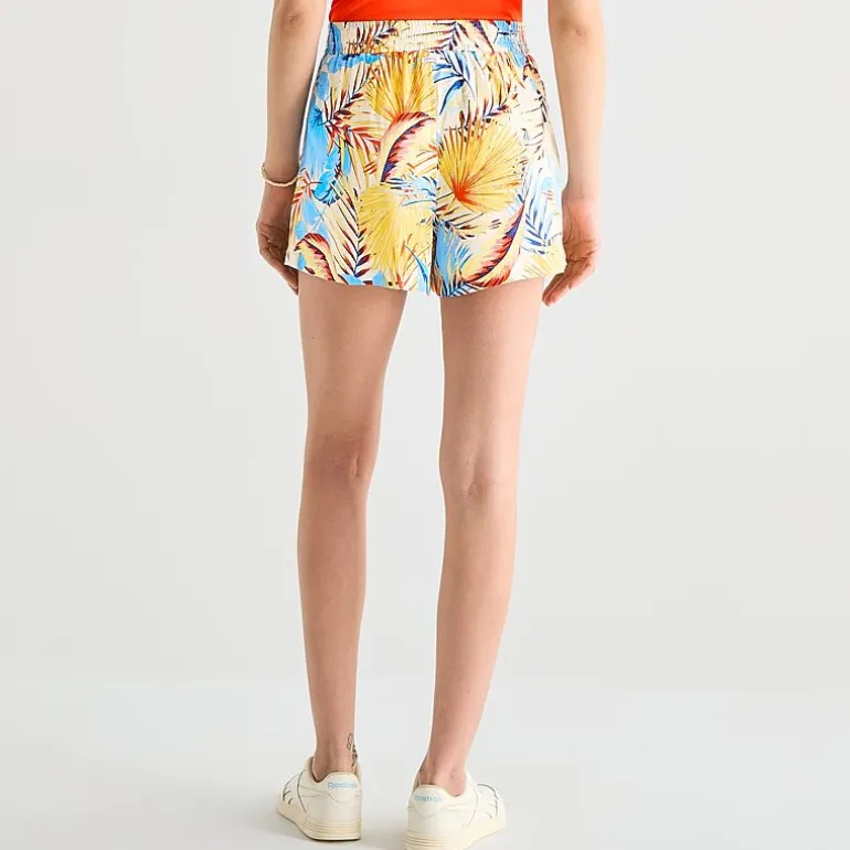 Hurley Womens Mid Rise Juniors Pull-On Short