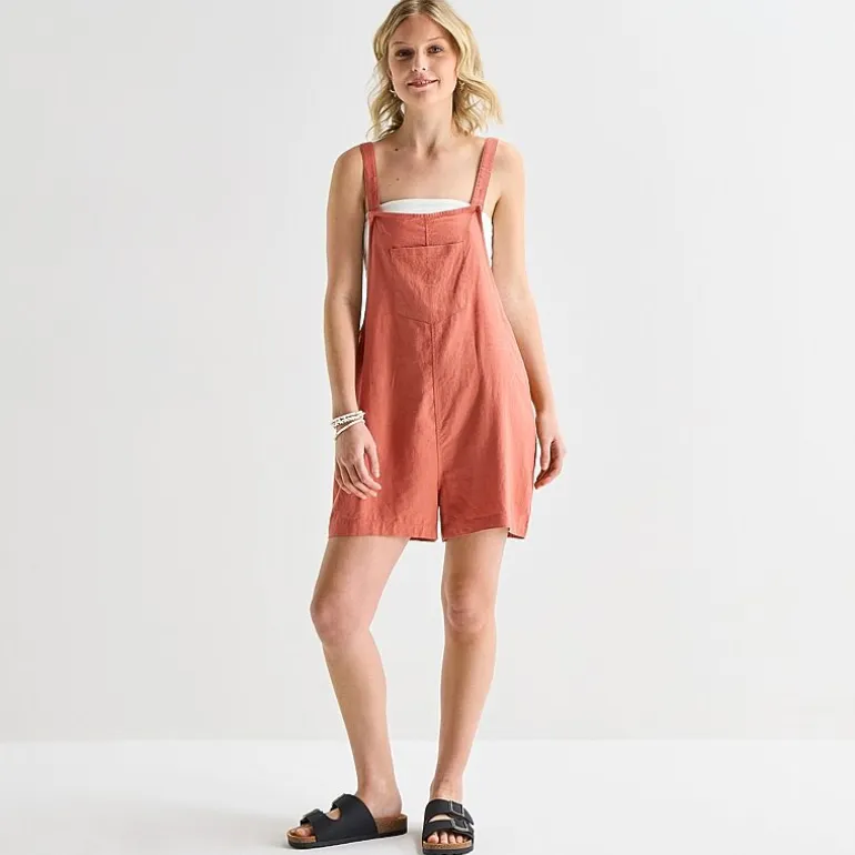 Hurley Womens Sleeveless Juniors Romper