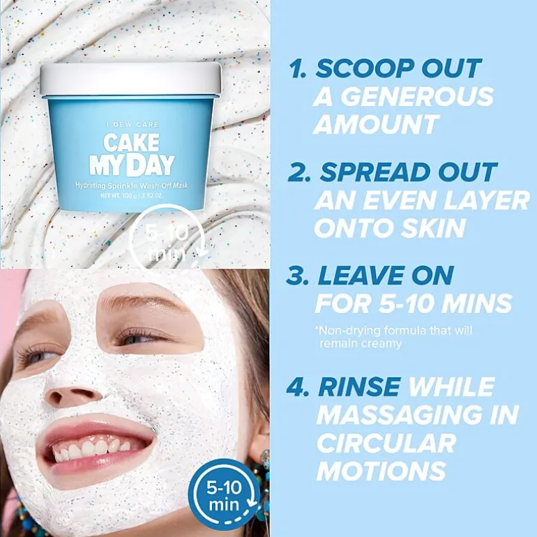 I Dew Care Cake My Day Hydrating Face Mask
