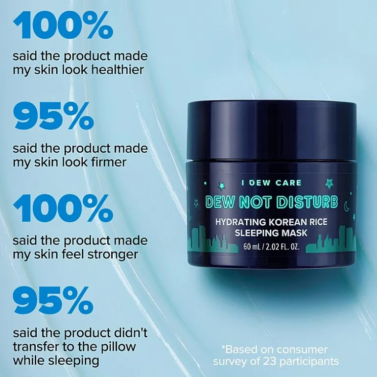 I Dew Care Dew Not Disturb Sleeping Mask