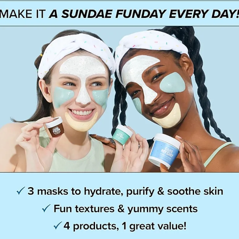 I Dew Care Sundae Scoop Face Mask Gift Set