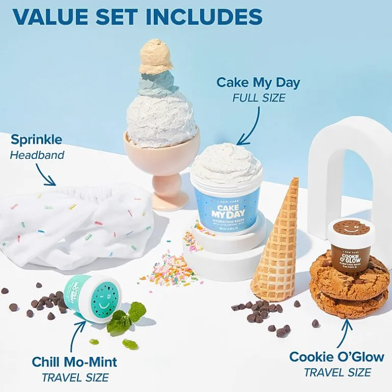 I Dew Care Sundae Scoop Face Mask Gift Set